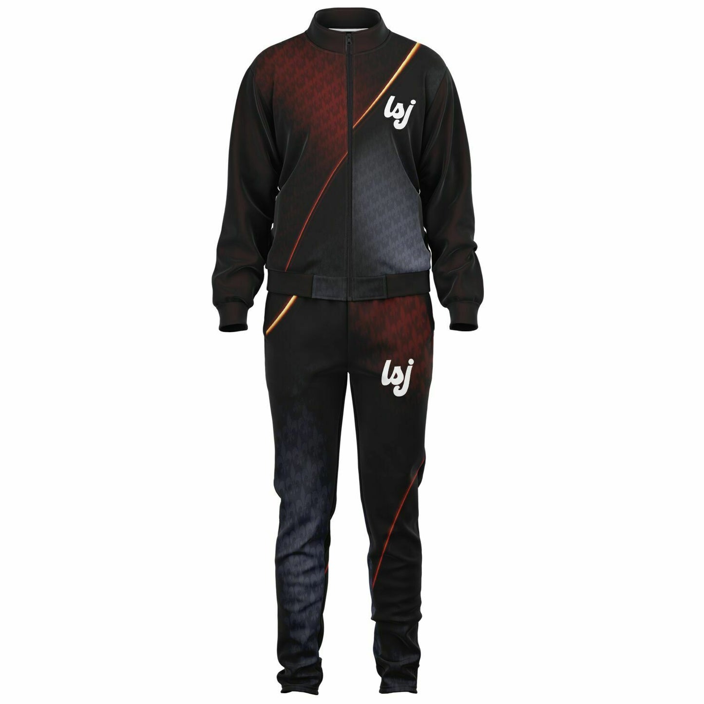 LSJ Red & Gray Tracksuit