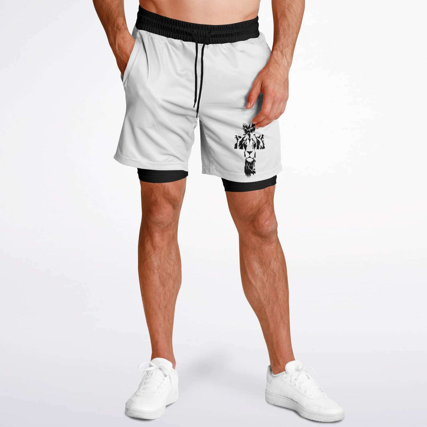 Lion of Judah Activewear Set - White