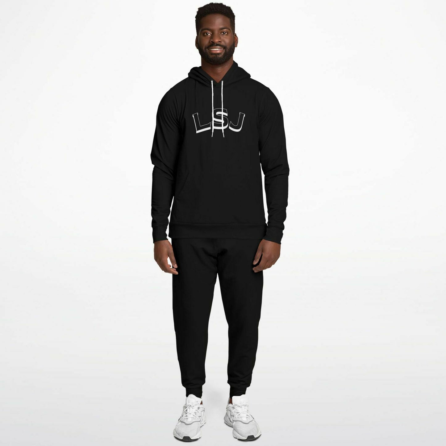LSJ Black on Black Sweatsuit
