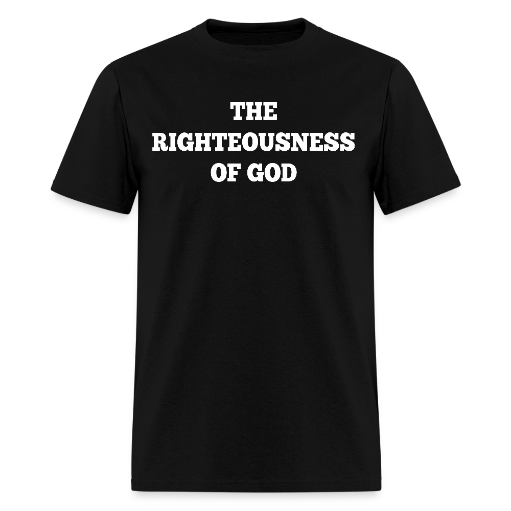 The Righteousness of God T-Shirt - black