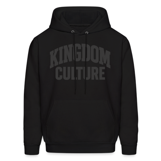Kingdom Culture Black on Black Hoodie - black