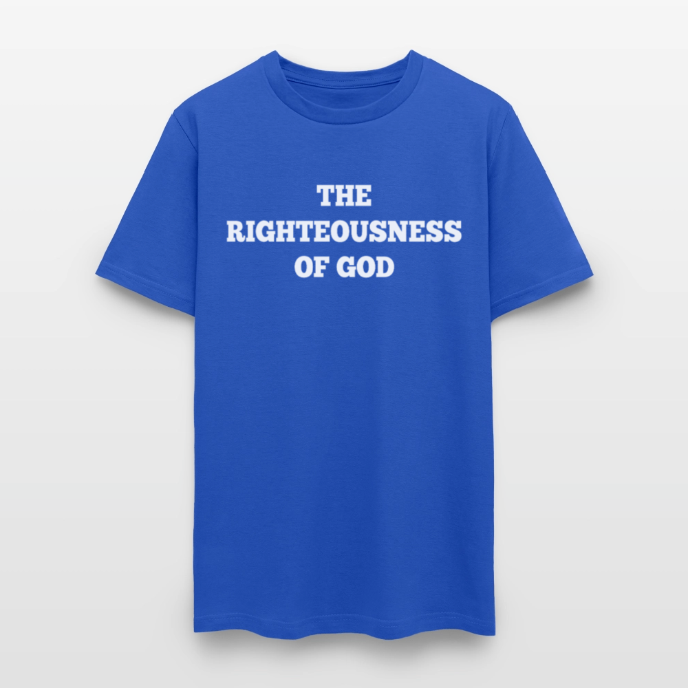 The Righteousness of God T-Shirt - royal blue