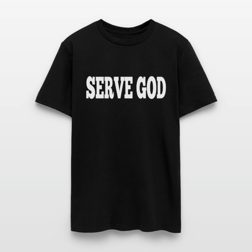Serve God T-Shirt - black