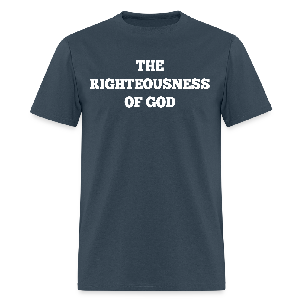 The Righteousness of God T-Shirt - blue dusk