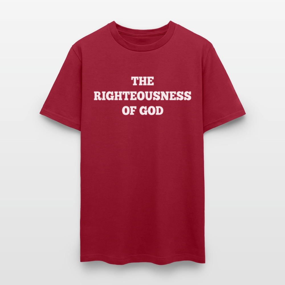 The Righteousness of God T-Shirt - dark red