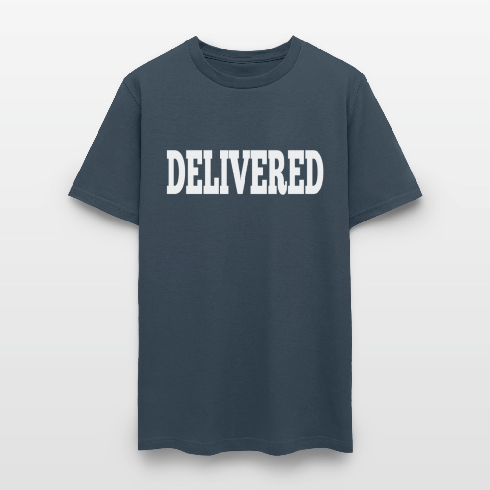 Delivered T-Shirt - blue dusk