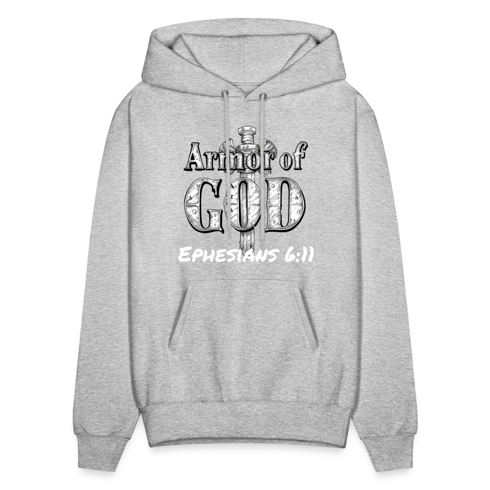 Armor of God Hoodie - heather gray