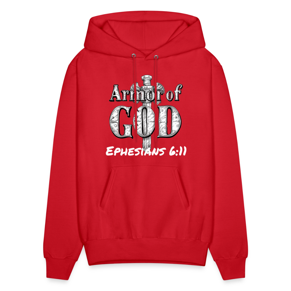 Armor of God Hoodie - red