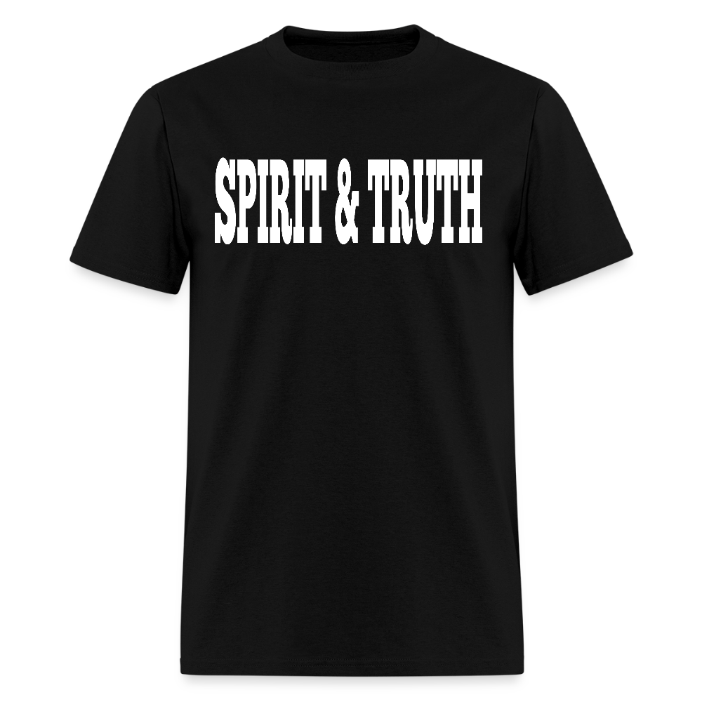 Spirit & Truth T-Shirt - black