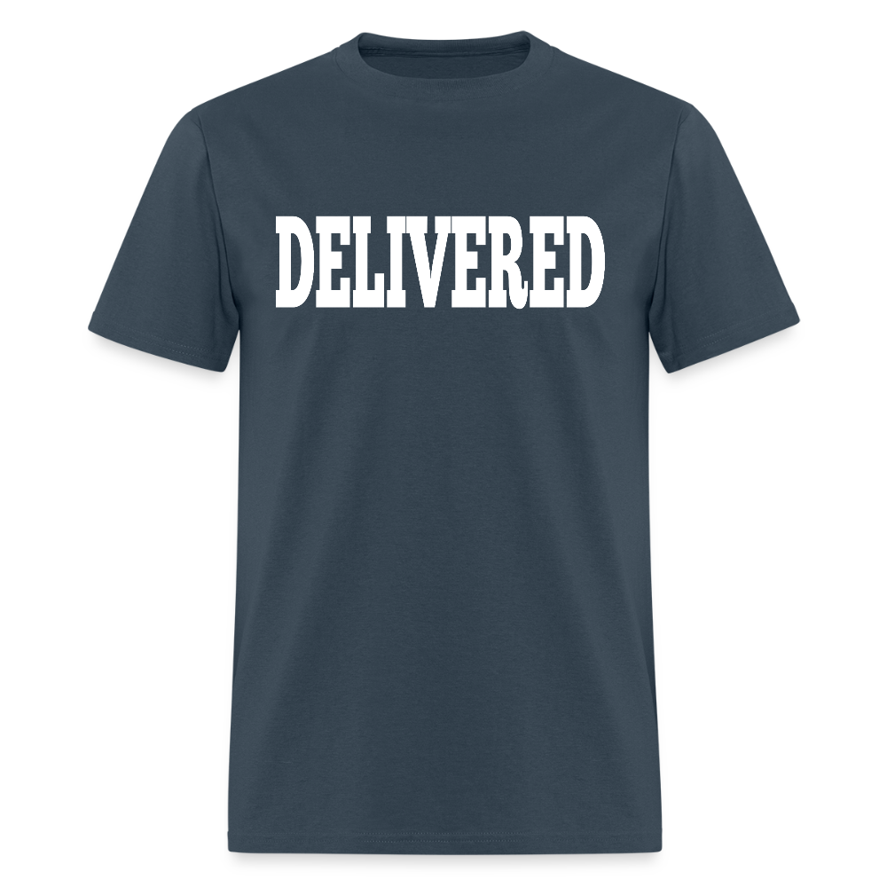 Delivered T-Shirt - blue dusk