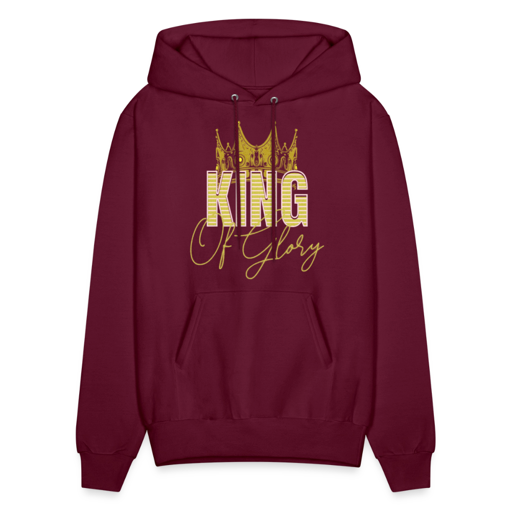 King of Glory Hoodie - burgundy