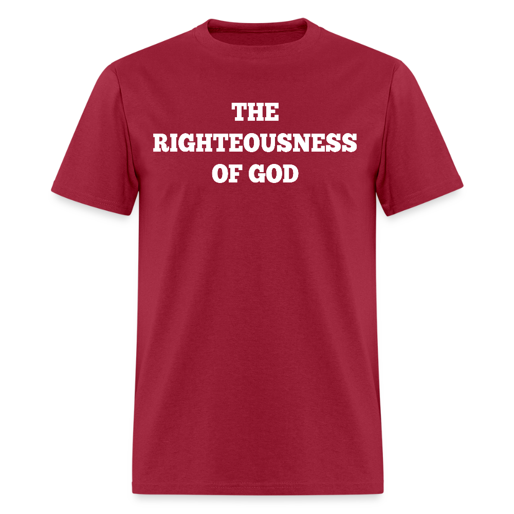 The Righteousness of God T-Shirt - dark red