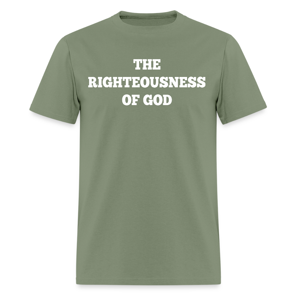 The Righteousness of God T-Shirt - military green