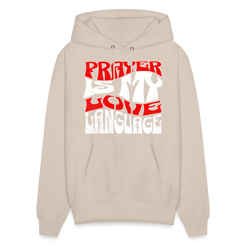 Prayer Is My Love Language Hoodie - Sand