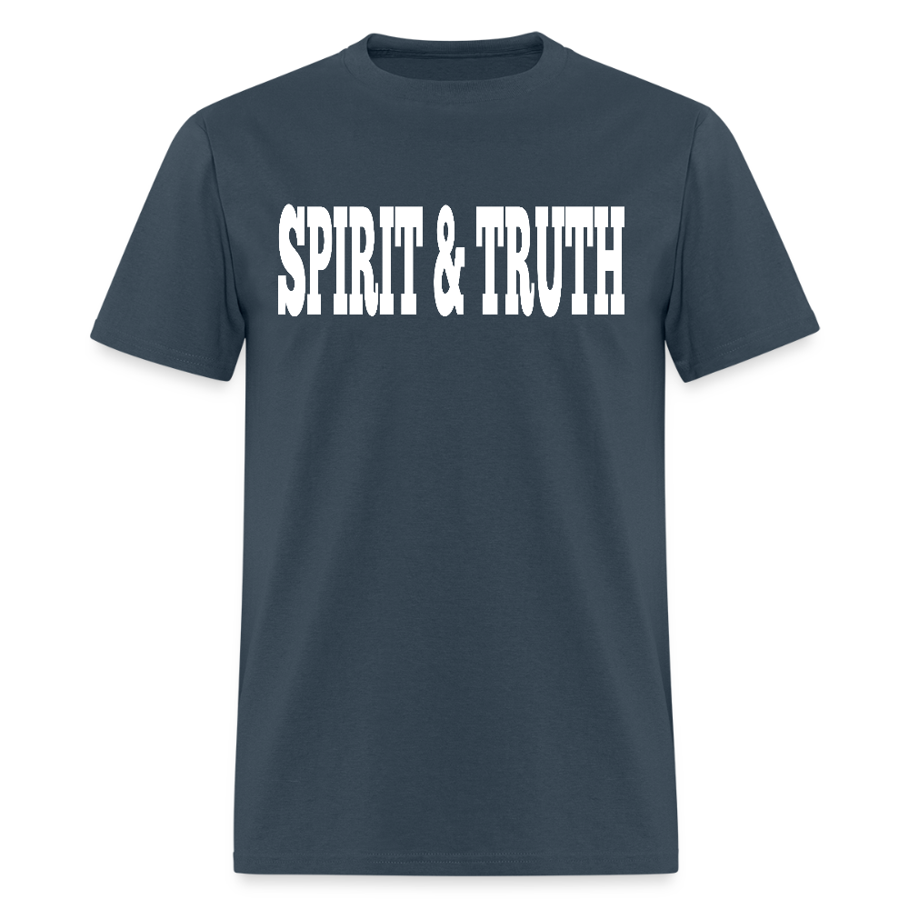 Spirit & Truth T-Shirt - blue dusk