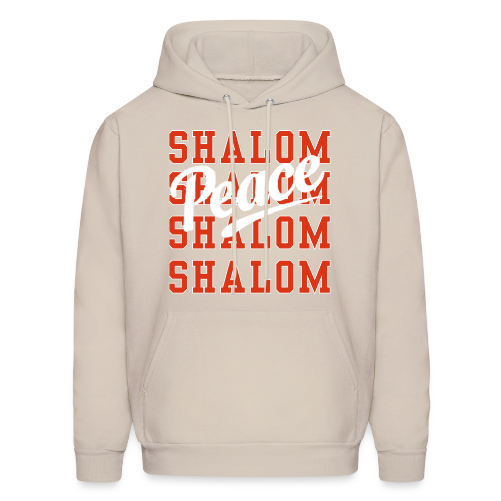 Shalom Peace Hoodie - Sand