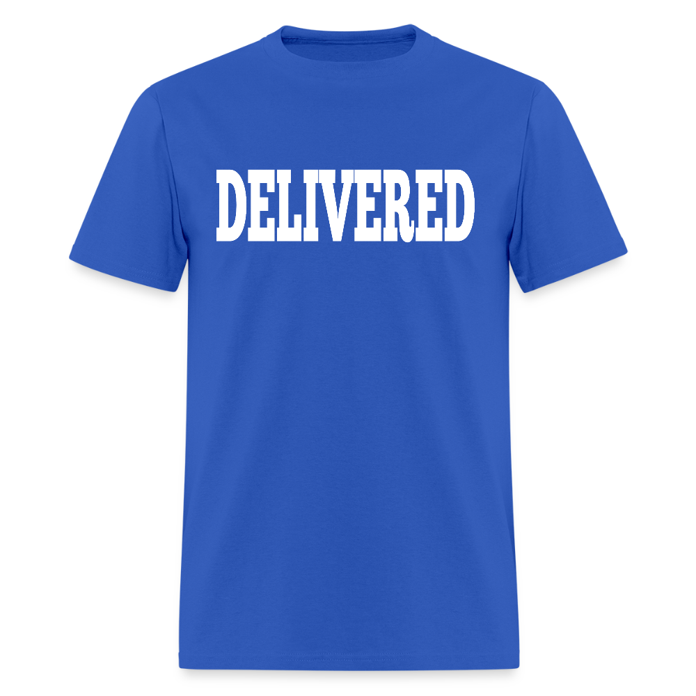Delivered T-Shirt - royal blue