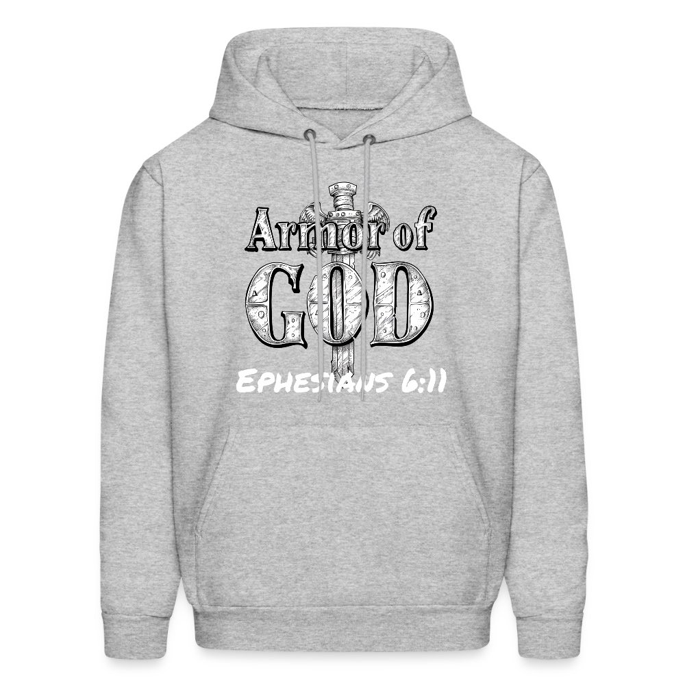 Armor of God Hoodie - heather gray