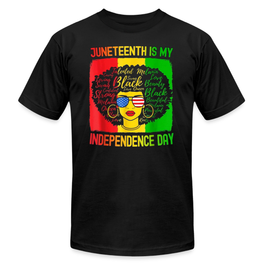 Juneteenth Is My Independence Day - black