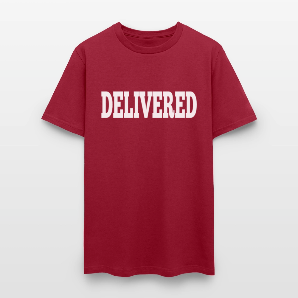 Delivered T-Shirt - dark red