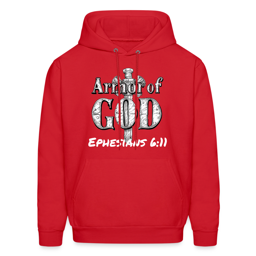 Armor of God Hoodie - red