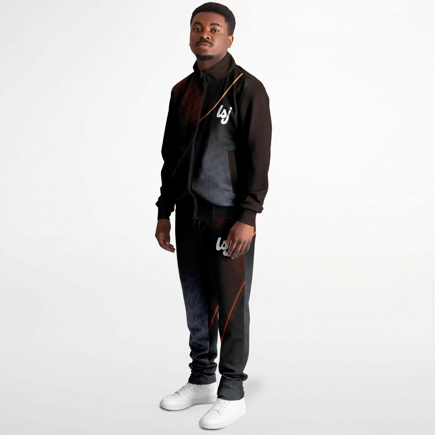 LSJ Red & Gray Tracksuit