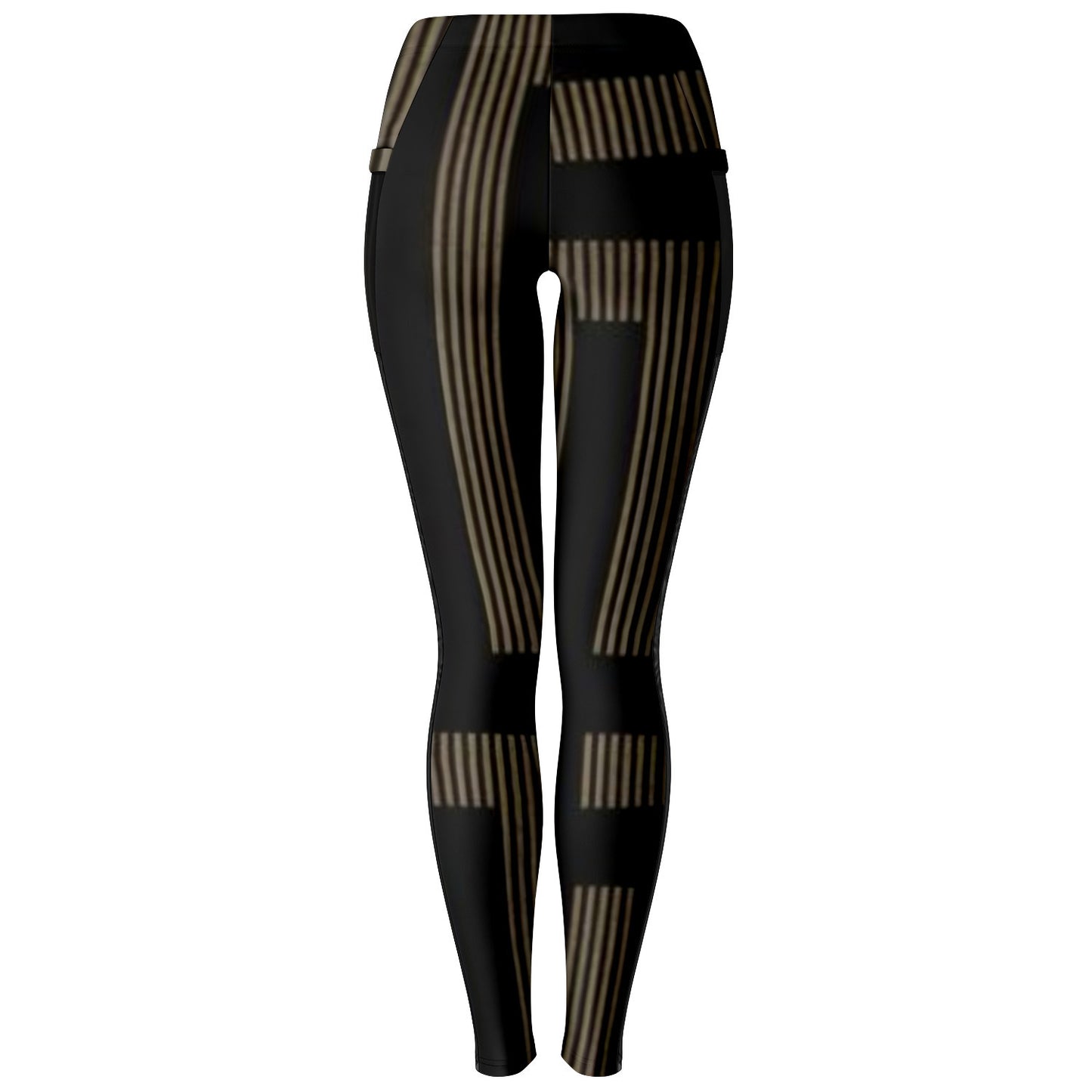 Golden Aztec Nights Mesh Pocket Legging