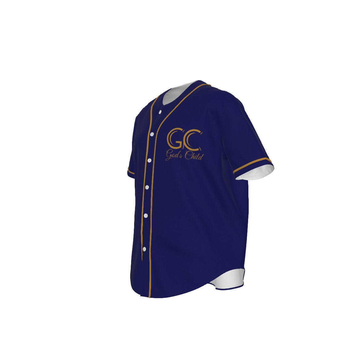 God's Child Baseball Jersey With Pinstripes