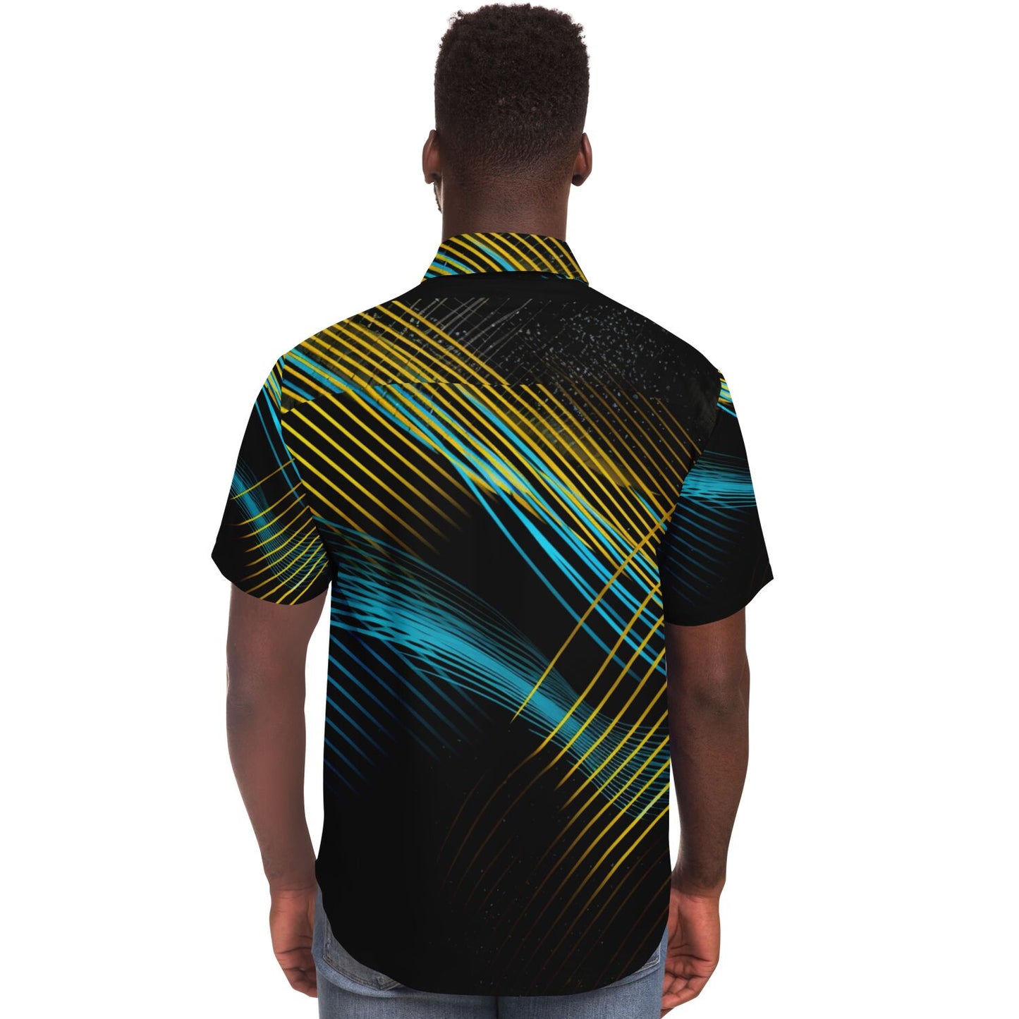 Urban Rhythm Short Sleeve Button Down Shirt