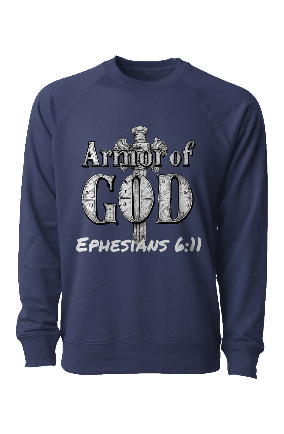 Armor of God Terry Crewneck Sweatshirt