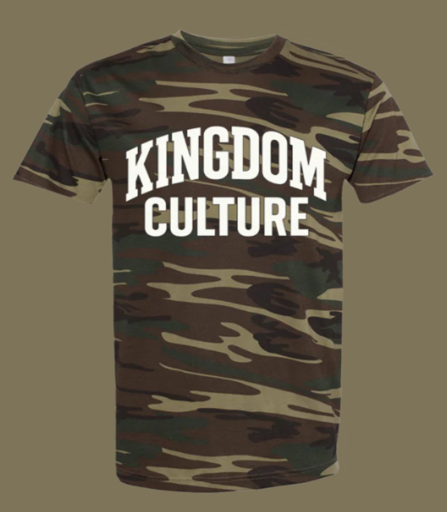 Kingdom Culture Camo Tee