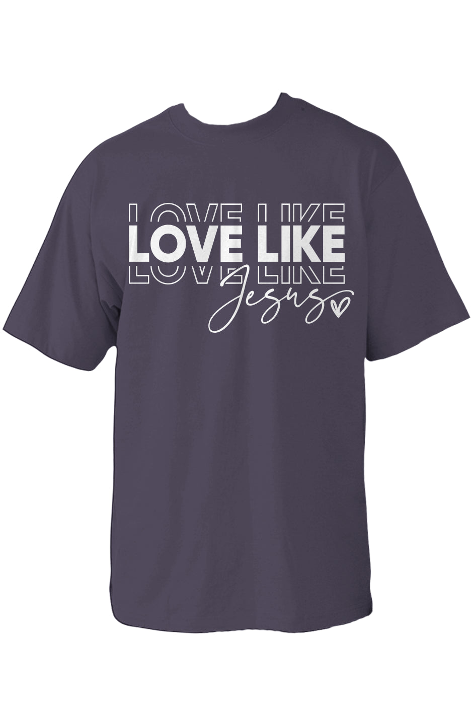 Love Like Jesus Oversized Heavyweight T Shirt