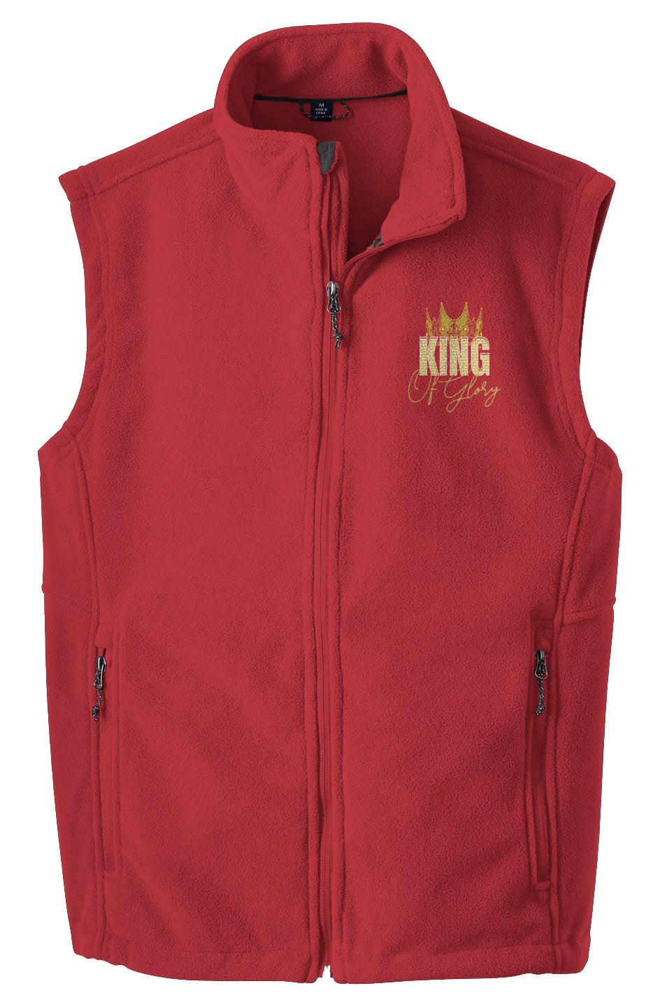 King of Glory Fleece Vest