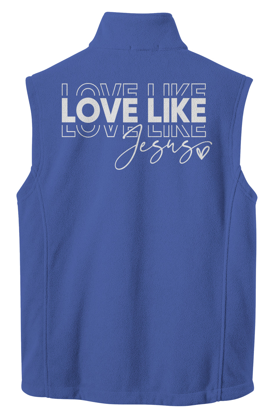 Love Like Jesus Fleece Vest