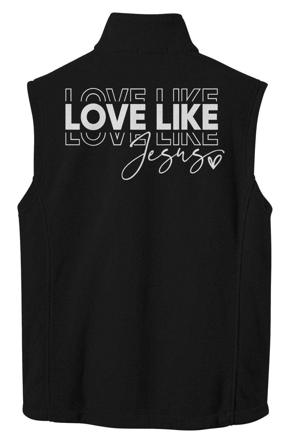 Love Like Jesus Fleece Vest