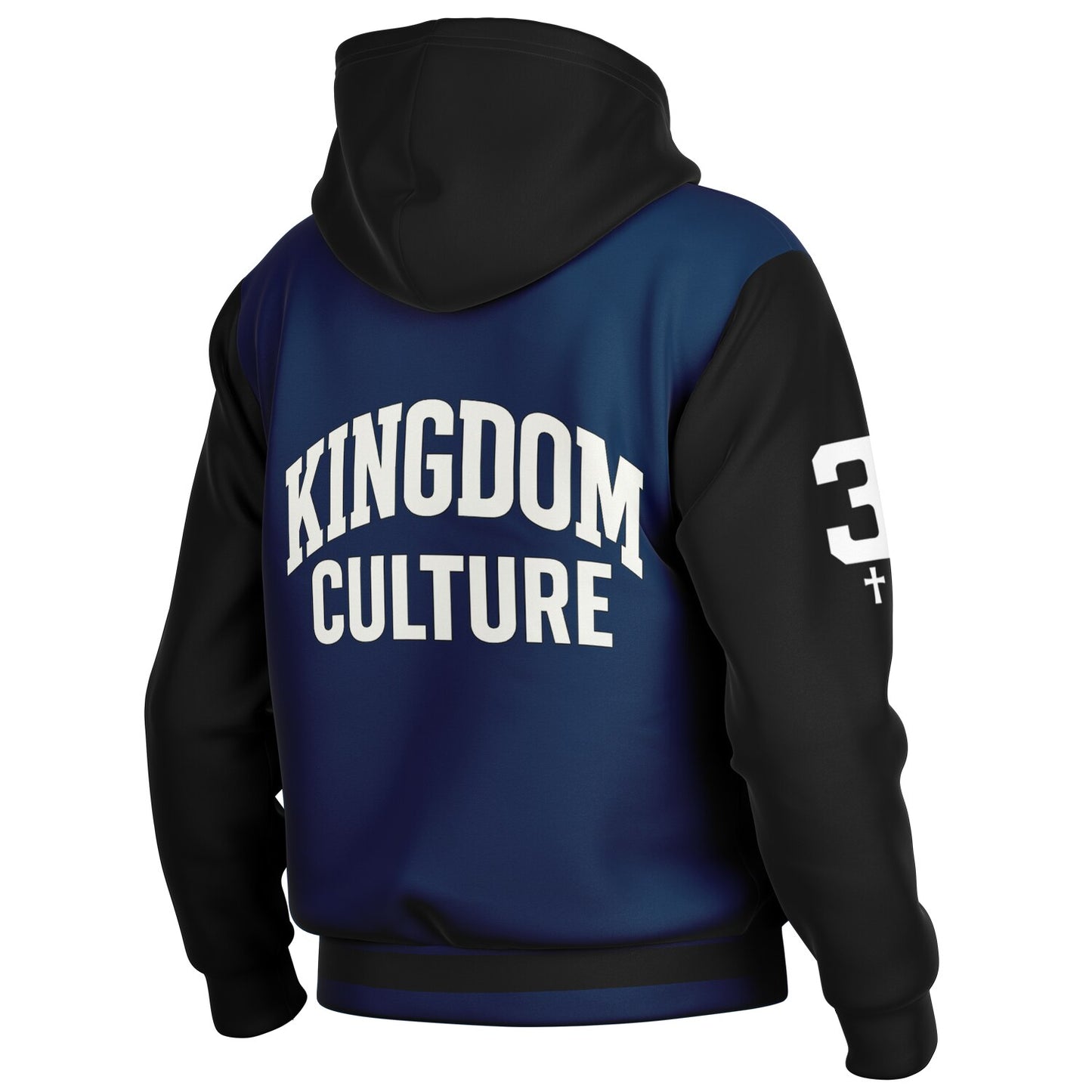 Kingdom Culture Hooded Baseball Jacket