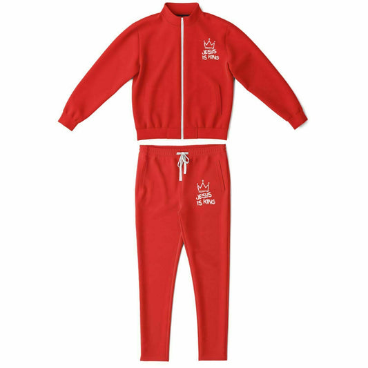Jesus Is King Red Tracksuit