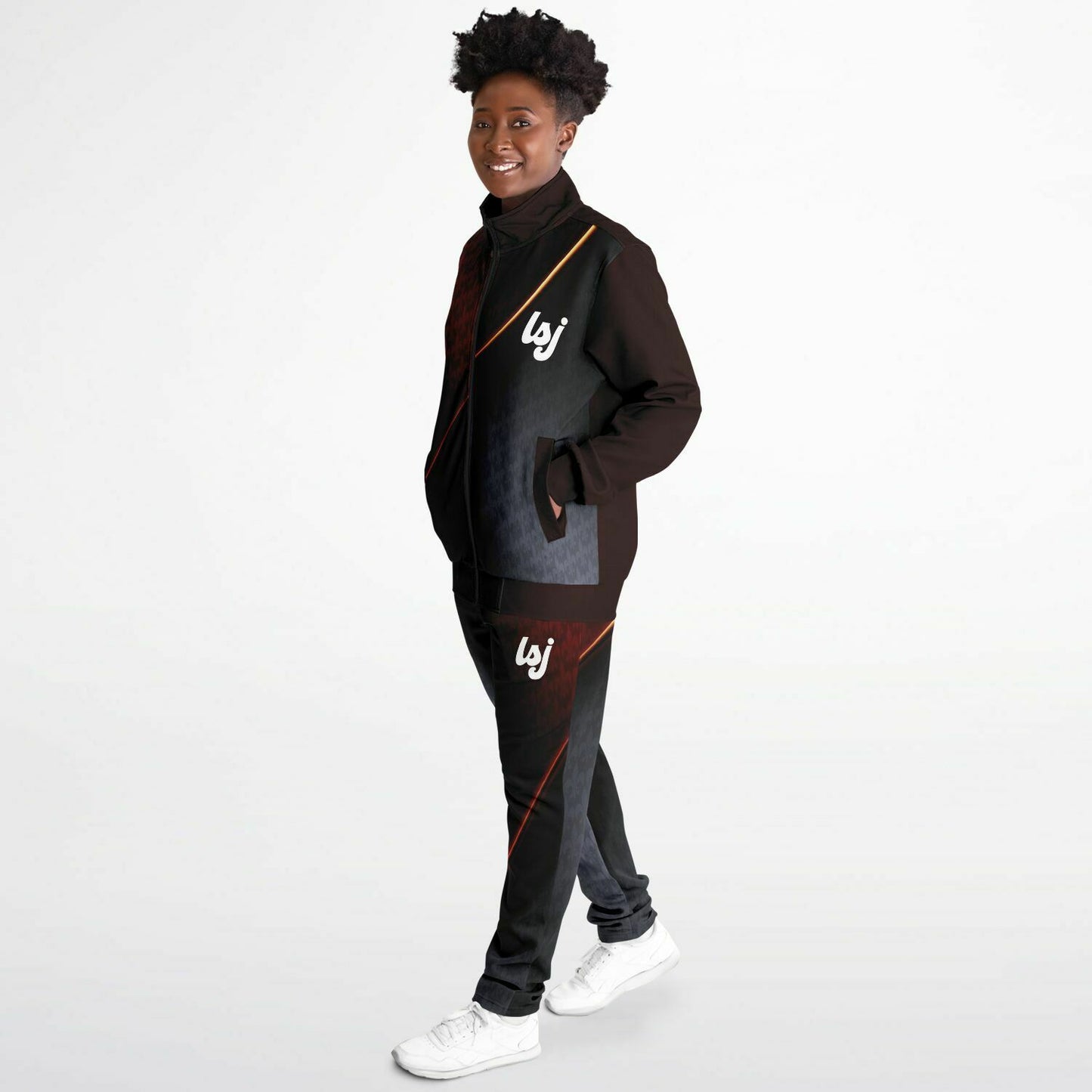 LSJ Red & Gray Tracksuit