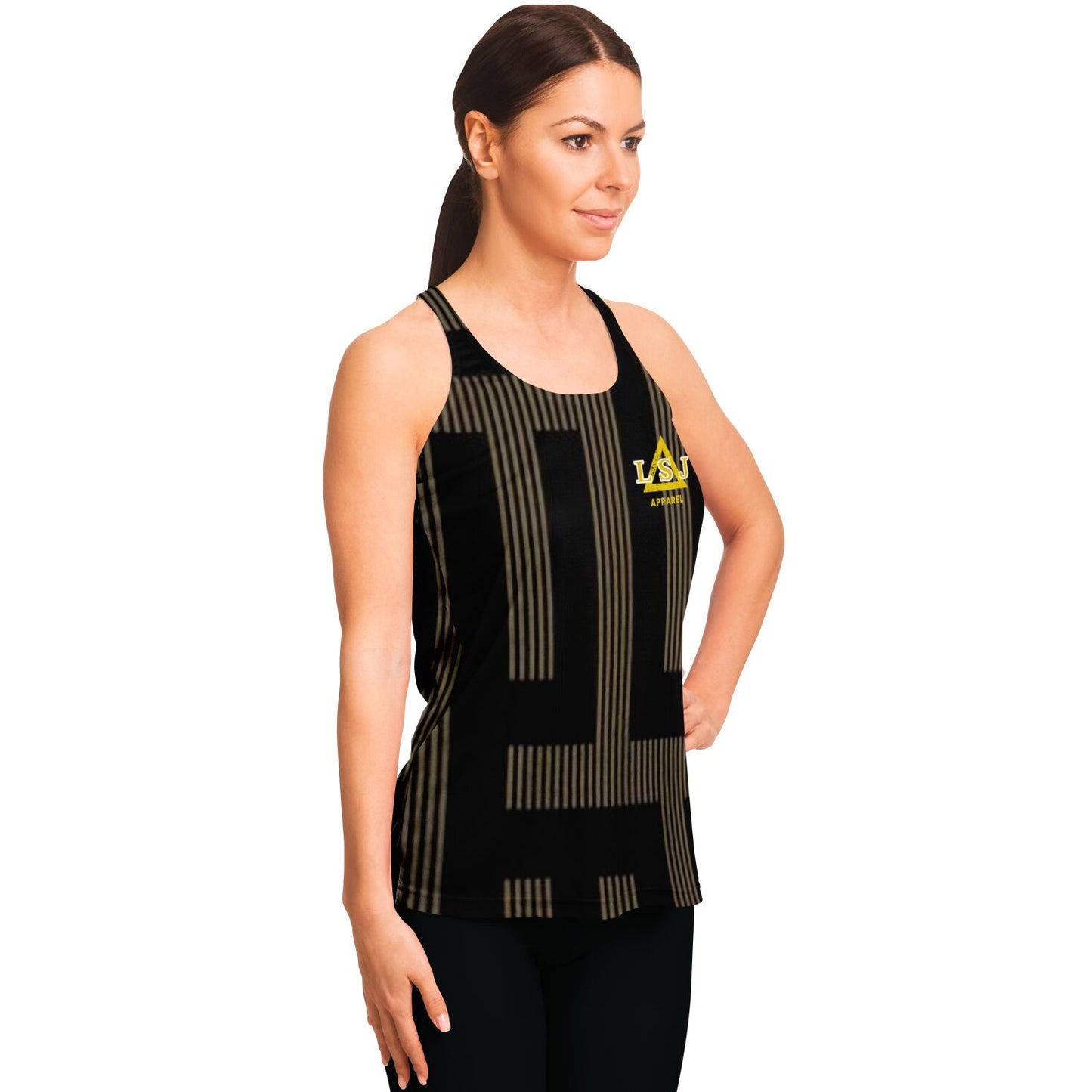 Golden Aztec Nights Racerback Tank Top