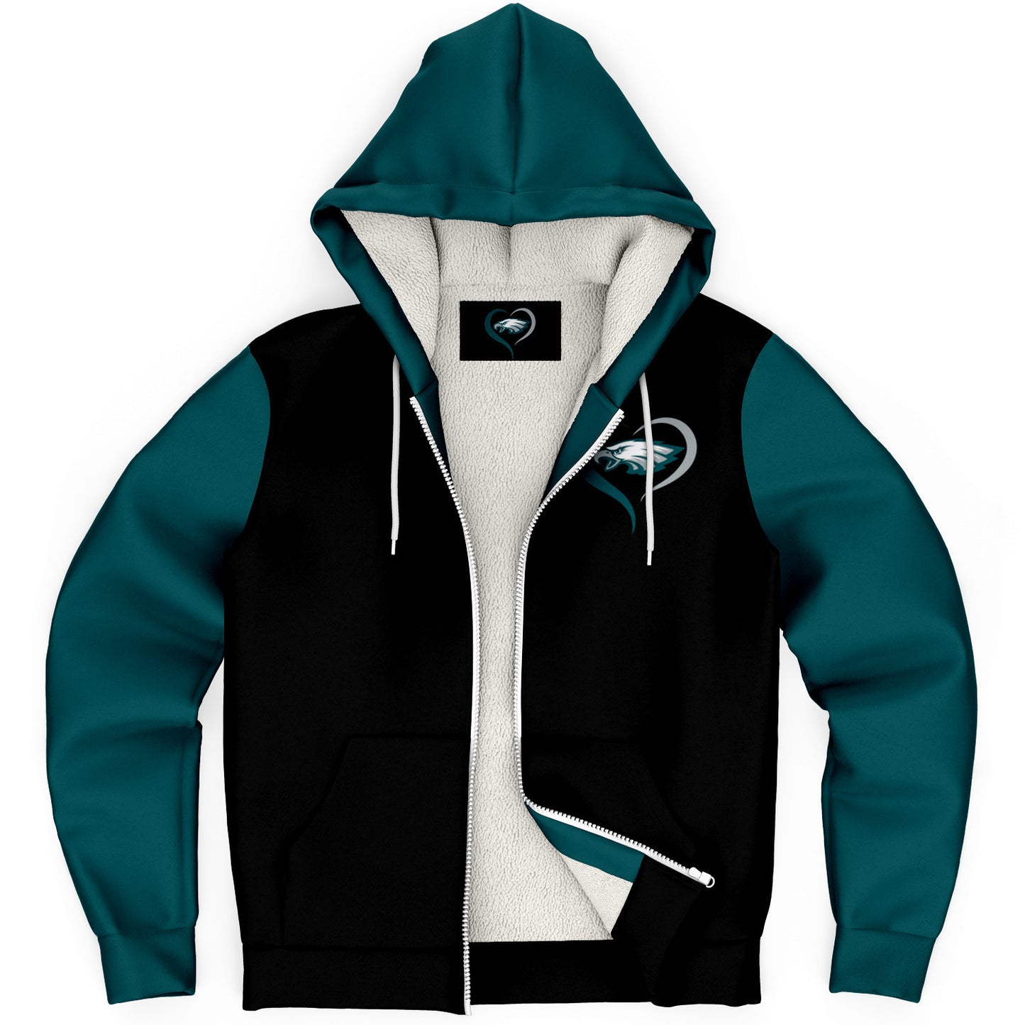 Eagles Microfleece Zip Hoodie