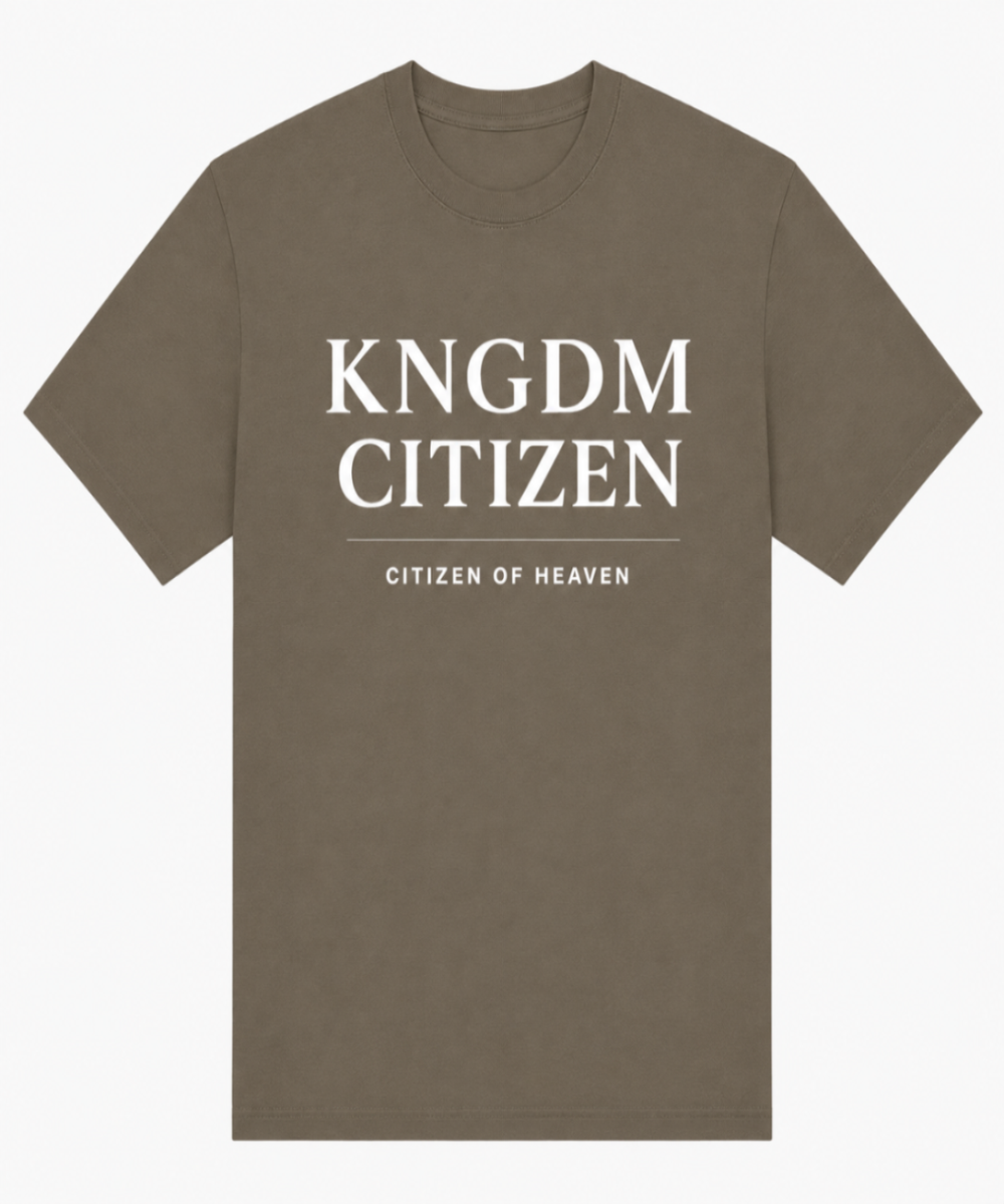 KNGDM Citizen Olive Oversized Tee