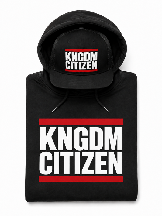 KNGDM Citizen Hoodie + Hat Combo