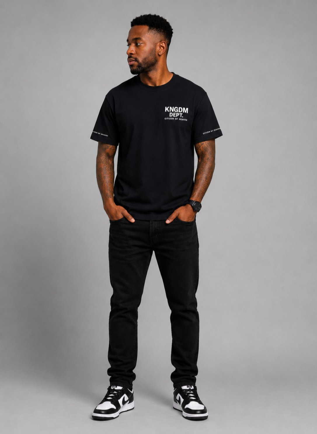 KNGDM Dept Oversized Cotton T-Shirt