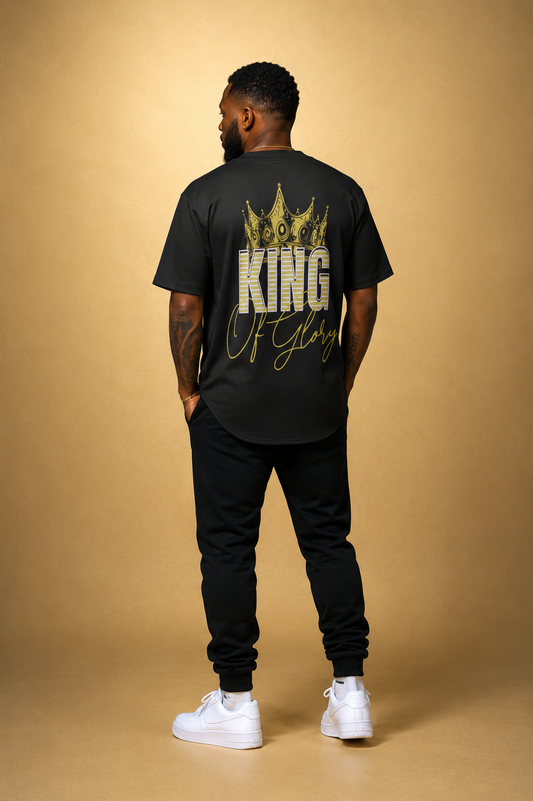 Psalms 24:8 King of Glory Baseball Jersey