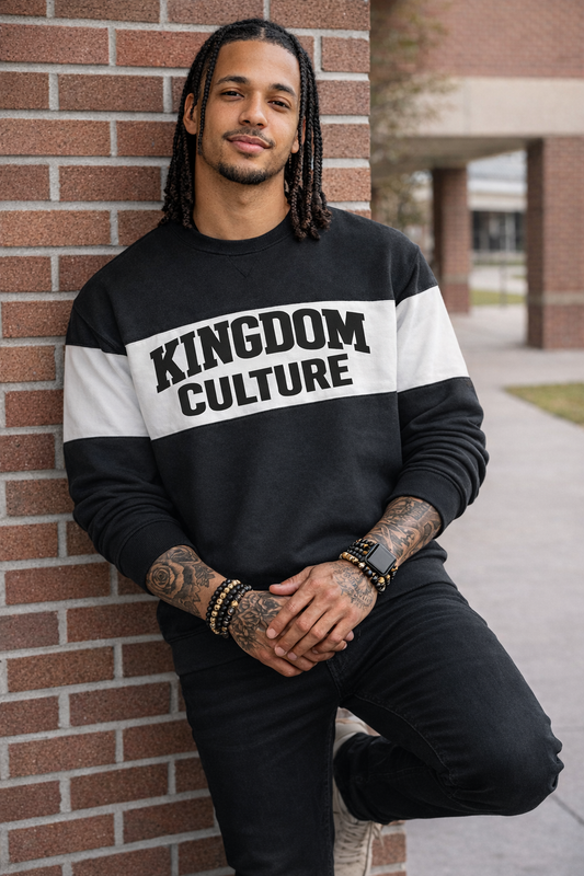 Kingdom Culture Varsity Fleece Crewneck