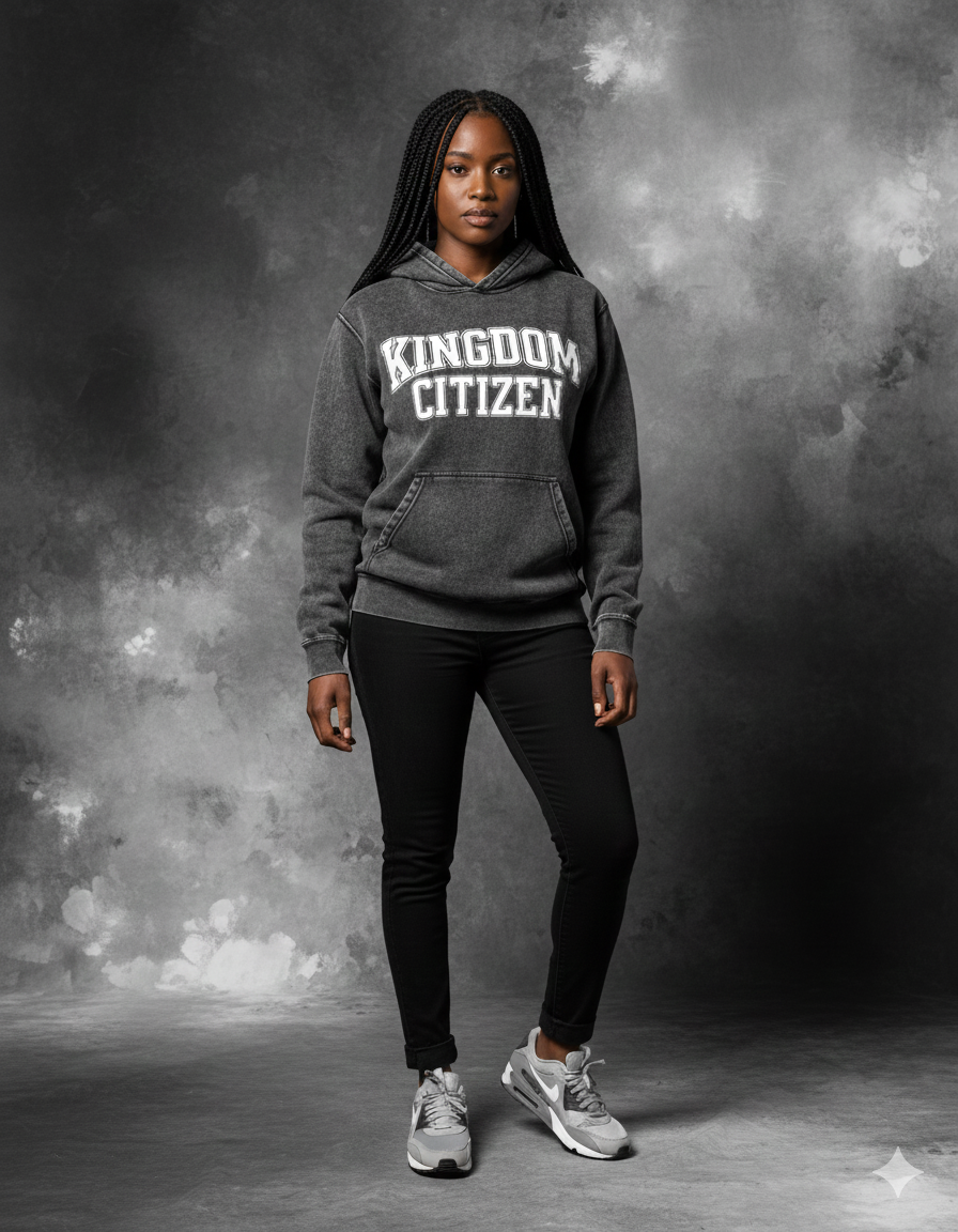 Kingdom Citizen Mineral Washed Hoodie