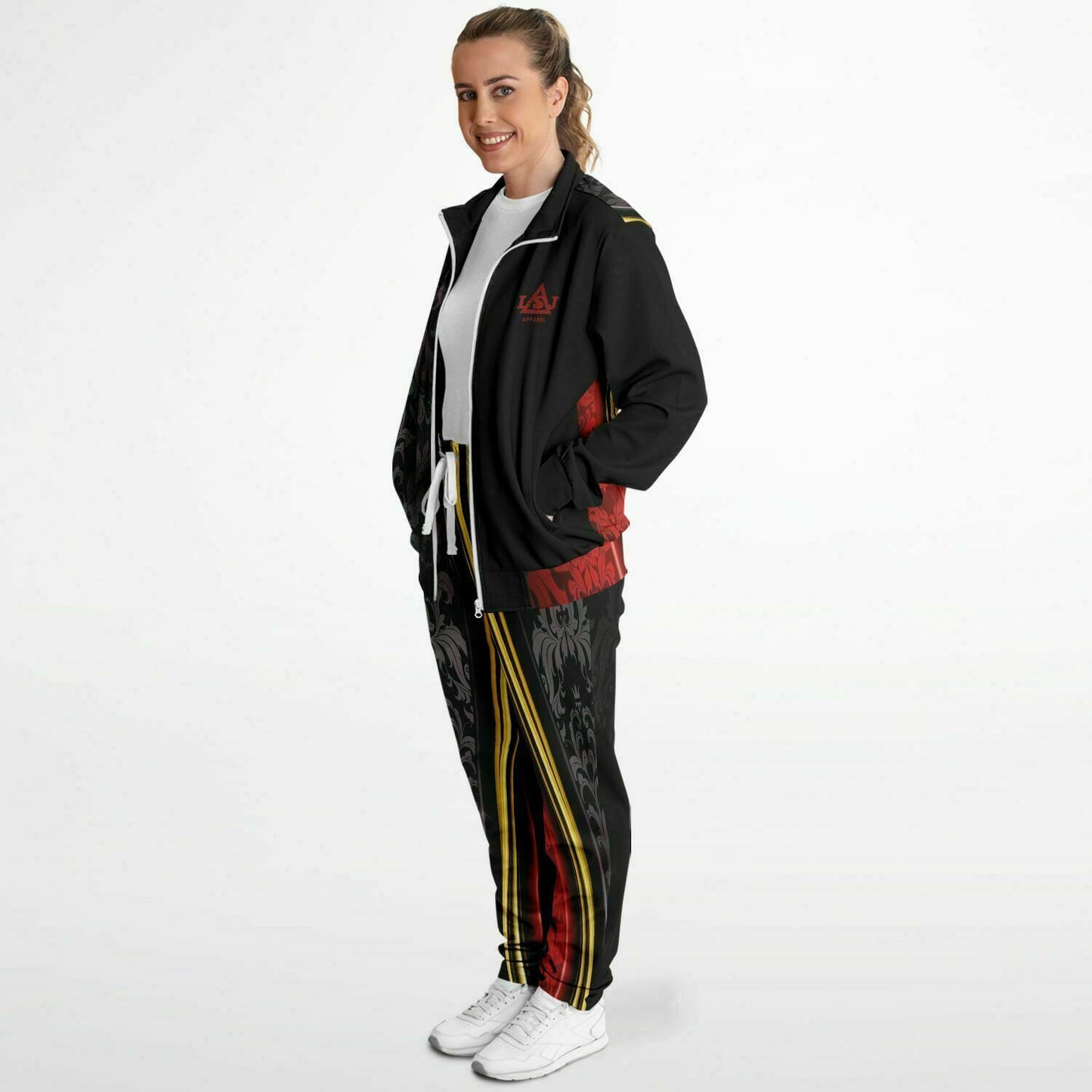 LSJ Cherry Noir Tracksuit
