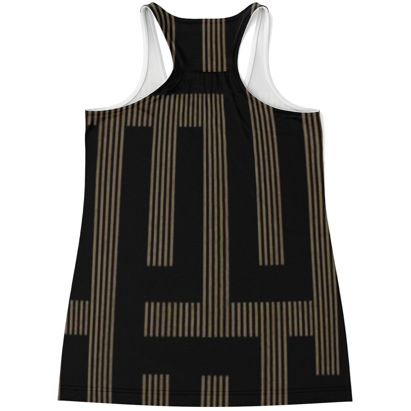 Golden Aztec Nights Mesh Tank Top & Legging Set