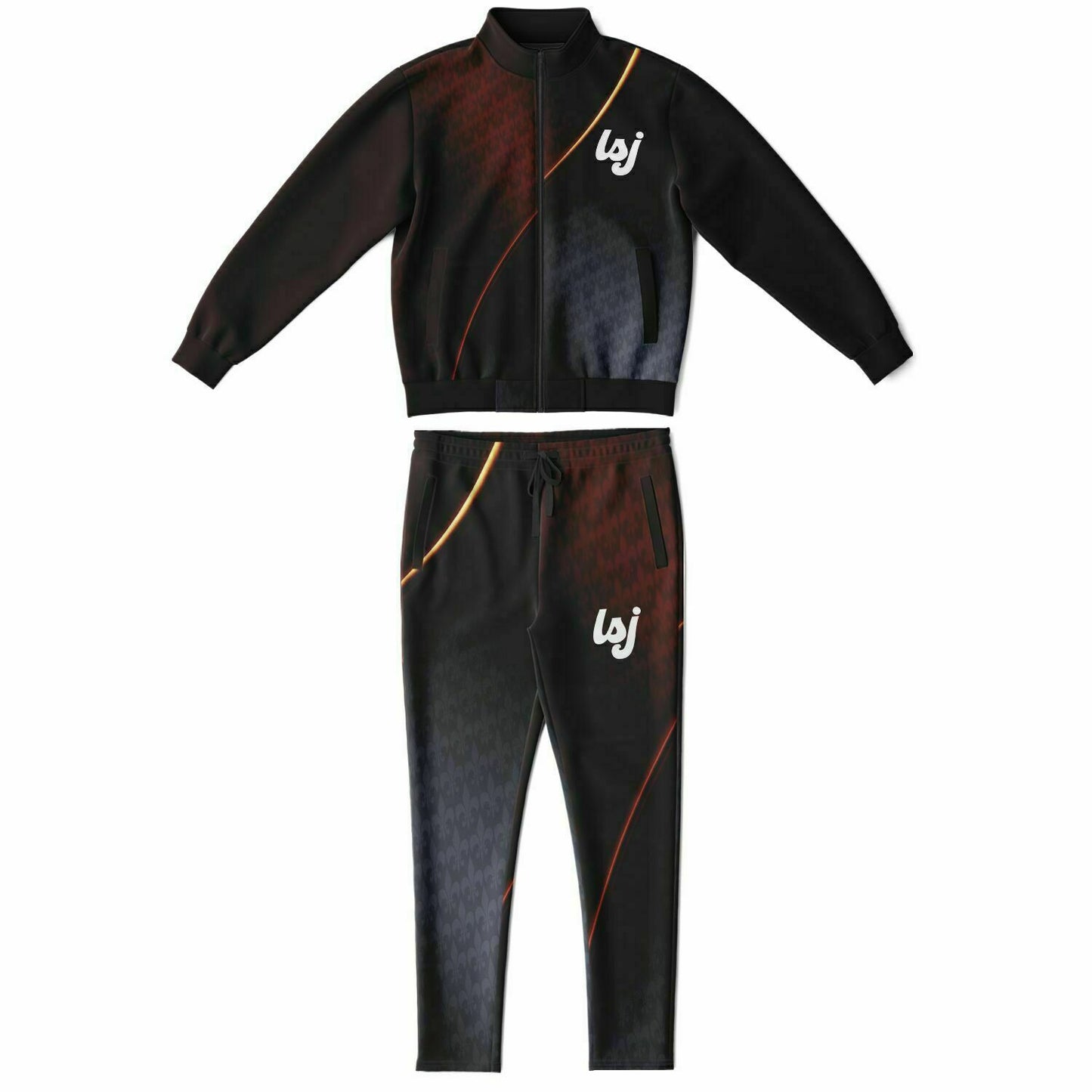 LSJ Red & Gray Tracksuit