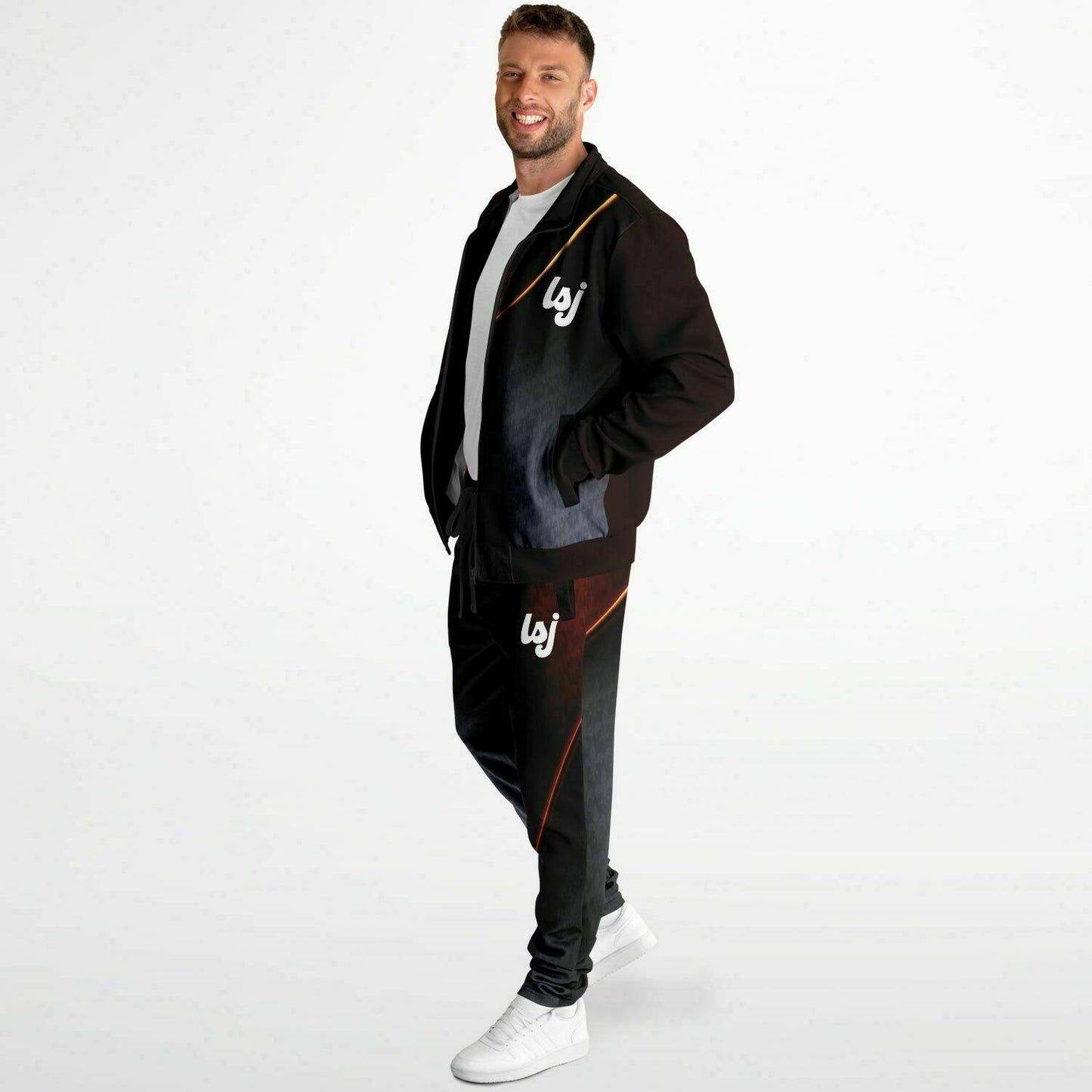 LSJ Red & Gray Tracksuit